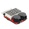 BATTERY VOLTAGE TESTER BUZZER 1-8S LIPO/LI-ION - Image 2