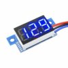 DIGITAL VOLTMETER 0-200V DC BLUE