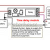 12V ADJUSTABLE  DELAY TIMER 0-10 SEC. - Image 2