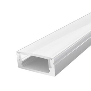 ALUMINIUM SLOT PROFILE FOR  LED WITH LID 20*10 2M