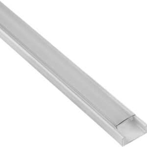 ALUMINIUM SLOT PROFILE FOR COB LED WITH LID  14*7 2M