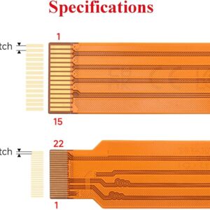 FPC FLEX CABLE 15 PIN TO 22 PIN RASPBERRY PI5