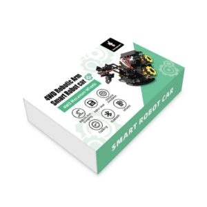 4WD ROBOTIC ARM  KIT MECANUM WHEELS